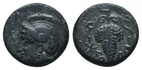 CILICIA. Soloi. Ae (Circa 2nd-1st centuries BC). 

Condition: Very Fine

Weight: 1.90 gr
Diameter: 12 mm