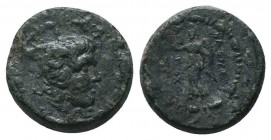 Seleukid Kingdom. (Circa 3rd-1st centuries BC). AE 

Condition: Very Fine

Weight: 2.80 gr
Diameter: 12 mm