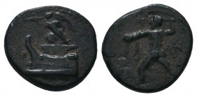 Macedonian Kingdom. Demetrios I Poliorketes. 306-283 B.C. AE unit

Condition: Very Fine

Weight: 2.00 gr
Diameter: 13 mm