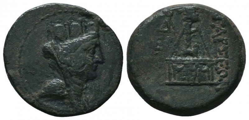 CILICIA. Tarsos. Ae (164-27 BC).

Condition: Very Fine

Weight: 7.00 gr
Dia...