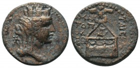 CILICIA. Tarsos. Ae (164-27 BC).

Condition: Very Fine

Weight: 8.20 gr
Diameter: 22 mm