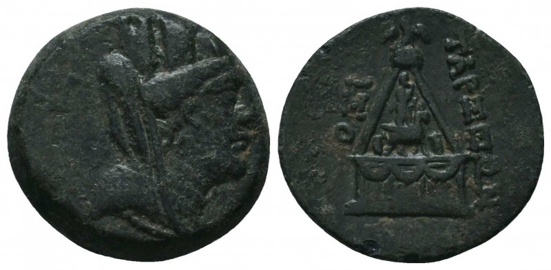 CILICIA. Tarsos. Ae (164-27 BC).

Condition: Very Fine

Weight: 5.60 gr
Dia...