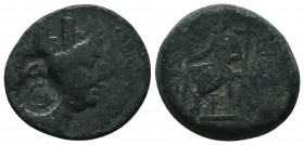 CILICIA. Tarsos. Ae (164-27 BC).

Condition: Very Fine

Weight: 6.20 gr
Diameter: 20 mm
