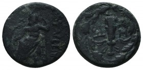 CILICIA. Tarsos. Ae (164-27 BC).

Condition: Very Fine

Weight: 4.70 gr
Diameter: 17 mm