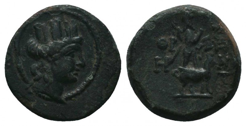 CILICIA. Tarsos. Ae (164-27 BC).

Condition: Very Fine

Weight: 2.50 gr
Dia...