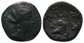 CILICIA, Aigeai. Circa 130/20-83/77 BC. Æ

Condition: Very Fine

Weight: 6.00 gr
Diameter: 19 mm