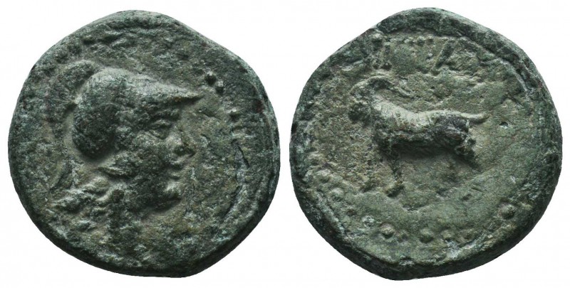 CILICIA, Aigeai. Circa 130/20-83/77 BC. Æ

Condition: Very Fine

Weight: 6.5...