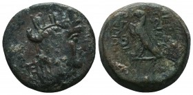CILICIA. Kastabala, Ae (Circa 2nd-1st centuries BC). 

Condition: Very Fine

Weight: 8.50 gr
Diameter: 22 mm