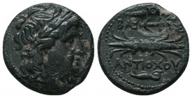 Seleukid Kingdom. (Circa 3rd-1st centuries BC). AE 

Condition: Very Fine

Weight: 6.30 gr
Diameter: 19 mm