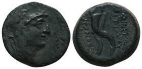 Seleukid Kingdom. (Circa 3rd-1st centuries BC). AE 

Condition: Very Fine

Weight: 9.00 gr
Diameter: 21 mm