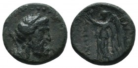 Seleukid Kingdom. (Circa 3rd-1st centuries BC). AE 

Condition: Very Fine

Weight: 3.00 gr
Diameter: 14 mm