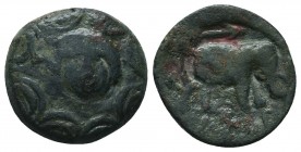 Seleukid Kingdom. (Circa 3rd-1st centuries BC). AE 

Condition: Very Fine

Weight: 3.90 gr
Diameter: 17 mm