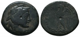 Seleukid Kingdom. (Circa 3rd-1st centuries BC). AE 

Condition: Very Fine

Weight: 6.30 gr
Diameter: 21 mm