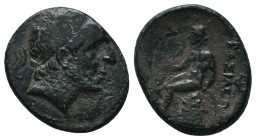 Seleukid Kingdom. (Circa 3rd-1st centuries BC). AE 

Condition: Very Fine

Weight: 3.10 gr
Diameter: 17 mm