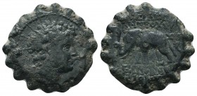 Seleukid Kingdom. (Circa 3rd-1st centuries BC). AE 

Condition: Very Fine

Weight: 7.90 gr
Diameter: 22 mm