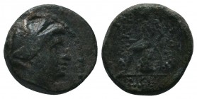 Seleukid Kingdom. (Circa 3rd-1st centuries BC). AE 

Condition: Very Fine

Weight: 4.20 gr
Diameter: 15 mm