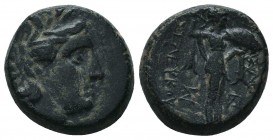 Seleukid Kingdom. (Circa 3rd-1st centuries BC). AE 

Condition: Very Fine

Weight: 7.40 gr
Diameter: 16 mm