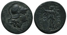 Seleukid Kingdom. (Circa 3rd-1st centuries BC). AE 

Condition: Very Fine

Weight: 7.70 gr
Diameter: 20 mm