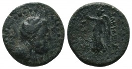Seleukid Kingdom. (Circa 3rd-1st centuries BC). AE 

Condition: Very Fine

Weight: 4.10 gr
Diameter: 17 mm