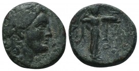Seleukid Kingdom. (Circa 3rd-1st centuries BC). AE 

Condition: Very Fine

Weight: 5.60 gr
Diameter: 18 mm