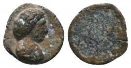 Very RARE Lead Julia Domna (+217) coin or token ?!

Condition: Very Fine

Weight: 1.00 gr
Diameter: 10 mm