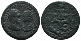 CILICIA, Seleucia ad Calycadnum. Septimius Severus and Julia Domna. 193-211 AD. Æ

Condition: Very Fine

Weight: 14.50 gr
Diameter: 29 mm