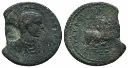 Diadumenian, as Caesar Æ27 of Aigeai, Cilicia.

Condition: Very Fine

Weight: 11.50 gr
Diameter: 29 mm
