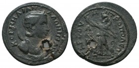 CILICIA, Tarsus. Salonina, wife of Gallienus. Augusta, 254-268 AD. Æ 

Condition: Very Fine

Weight: 12.40 gr
Diameter: 27 mm