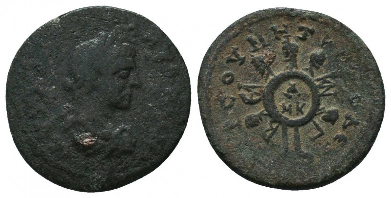 CILICIA, Tarsus. Elagabalus. 218-222 AD. Æ 

Condition: Very Fine

Weight: 6...