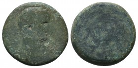 Tiberius (14-37 AD). AE 

Condition: Very Fine

Weight: 10.40 gr
Diameter: 23 mm
