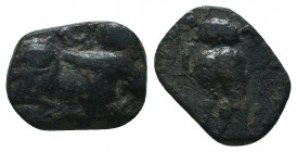Coin Weight from a greek coin

Condition: Very Fine
Weight: 1.90 gr
Diameter: 14 mm