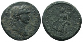 Trajan. 98-117 AD. AE 

Condition: Very Fine

Weight: 7.30 gr
Diameter: 21 mm