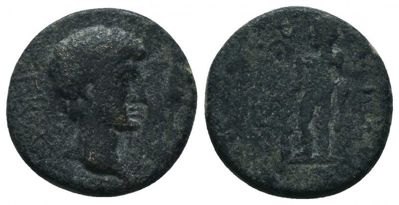 Hadrian Æ . AD 117-138.

Condition: Very Fine

Weight: 4.80 gr
Diameter: 18...