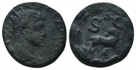 Elagabal, 218-222, AE 31, Syrien, Seleucis und Piera

Condition: Very Fine

Weight: 5.50 gr
Diameter: 18 mm