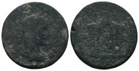 Philippus II. 247-249. AE Syria

Condition: Very Fine

Weight: 14.00 gr
Diameter: 29 mm