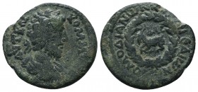 Commodus. AD 177-192. Æ, Syria . Extremely RARE!

Condition: Very Fine

Weight: 5.90 gr
Diameter: 23 mm