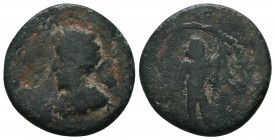 Commodus. AD 177-192. Æ, Syria .

Condition: Very Fine

Weight: 8.60 gr
Diameter: 23 mm