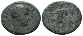 Hadrianus (117-138 AD). AE

Condition: Very Fine

Weight: 4.60 gr
Diameter: 21 mm