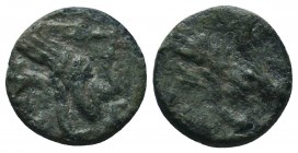 Roman Provincial Mint Error Coin,

Condition: Very Fine

Weight: 2.50 gr
Diameter: 15 mm