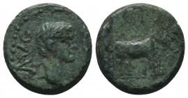 Augustus (27 BC-AD 14). Macedon,

Condition: Very Fine

Weight: 4.40 gr
Diameter: 17 mm