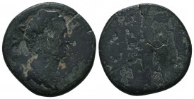 Diva Faustina I (+141 AD). AE Sestertius

Condition: Very Fine

Weight: 23.60 gr
Diameter: 32 mm
