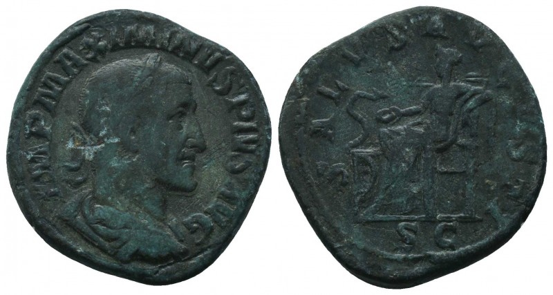 Maximinus . Sestertius, Rome, 235-236, AE

Condition: Very Fine

Weight: 24....