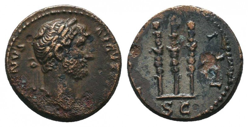 Hadrian (117-138). Ae.

Condition: Very Fine

Weight: 3.10 gr
Diameter: 17 ...