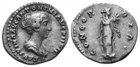 FAUSTINA II (Augusta, 147-176). Denarius. Rome.

Condition: Very Fine

Weight: 2.90 gr
Diameter: 17 mm