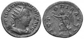 Valerian AR Antoninianus. Antioch, 255-256 BC.

Condition: Very Fine

Weight: 3.40 gr
Diameter: 21 mm
