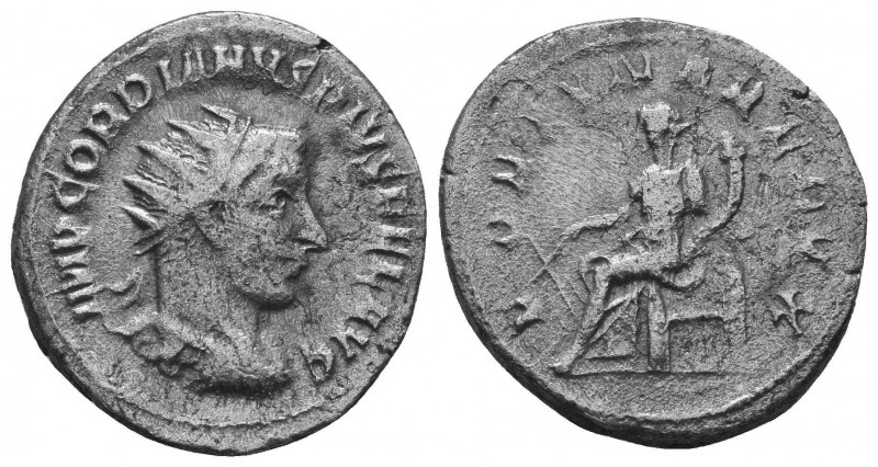 Gordian AR Antoninianus. Antioch, 255-256 BC.

Condition: Very Fine

Weight:...