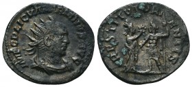 Valerian AR Antoninianus. Antioch, 255-256 BC.

Condition: Very Fine

Weight: 2.90 gr
Diameter: 20 mm