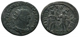 Valerian AR Antoninianus. Antioch, 255-256 BC.

Condition: Very Fine

Weight: 3.30 gr
Diameter: 20 mm
