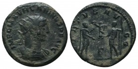 Carinus, as Caesar (282-283 AD). AE silvered Antoninianus

Condition: Very Fine

Weight: 4.40 gr
Diameter: 20 mm
