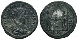 Probus (276-282 AD). AE Antoninianus

Condition: Very Fine

Weight: 3.40 gr
Diameter: 21 mm